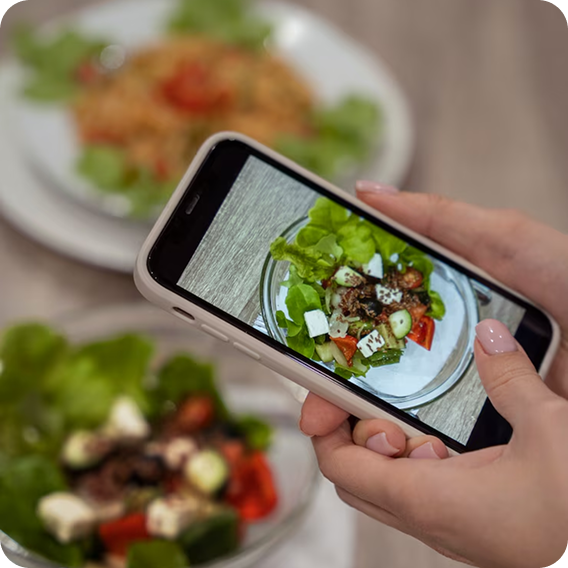 AI Food Scan & Glucose Monitoring